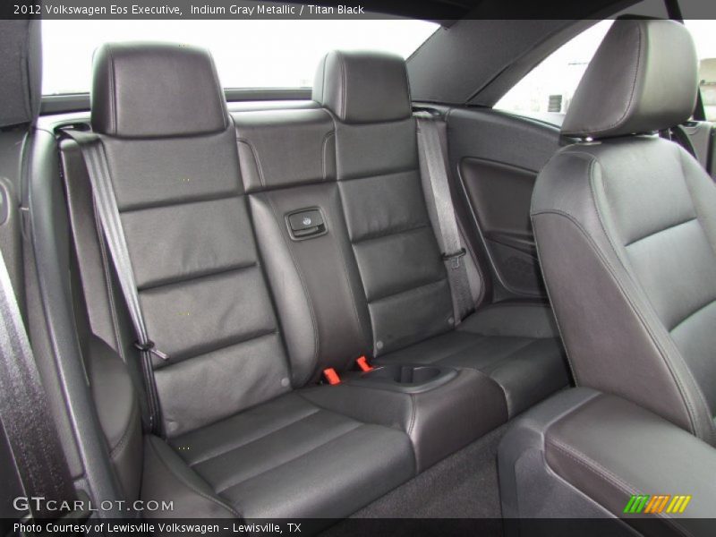 Indium Gray Metallic / Titan Black 2012 Volkswagen Eos Executive