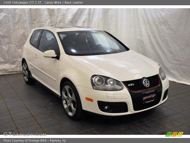 Candy White / Black Leather 2006 Volkswagen GTI 2.0T