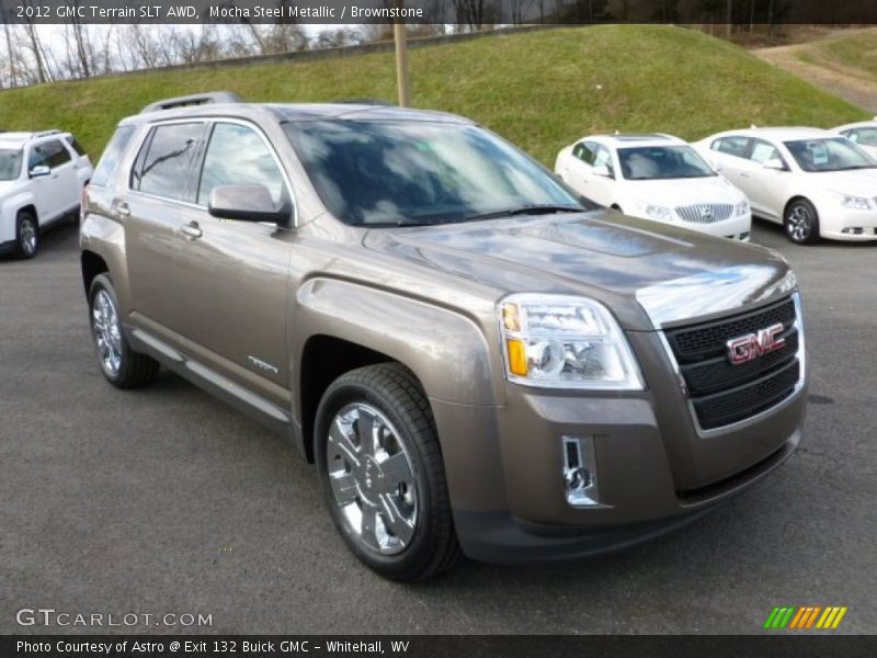 Mocha Steel Metallic / Brownstone 2012 GMC Terrain SLT AWD