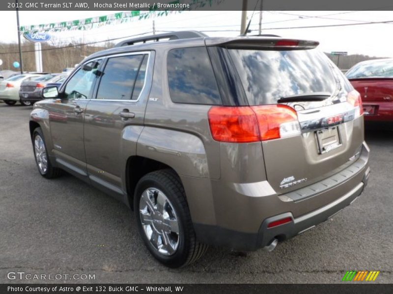 Mocha Steel Metallic / Brownstone 2012 GMC Terrain SLT AWD