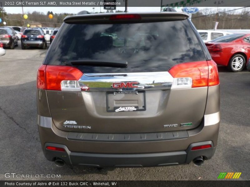 Mocha Steel Metallic / Brownstone 2012 GMC Terrain SLT AWD