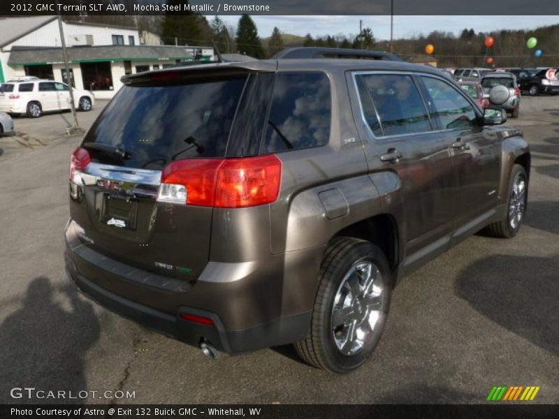 Mocha Steel Metallic / Brownstone 2012 GMC Terrain SLT AWD
