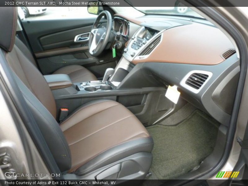 Mocha Steel Metallic / Brownstone 2012 GMC Terrain SLT AWD