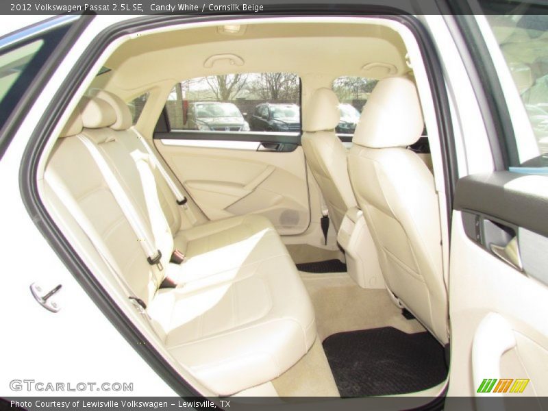 Candy White / Cornsilk Beige 2012 Volkswagen Passat 2.5L SE