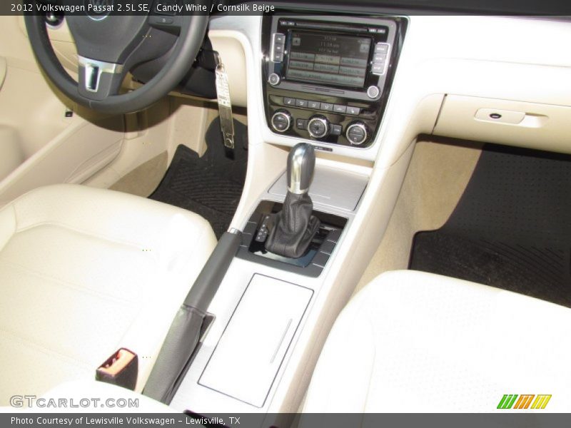 Candy White / Cornsilk Beige 2012 Volkswagen Passat 2.5L SE