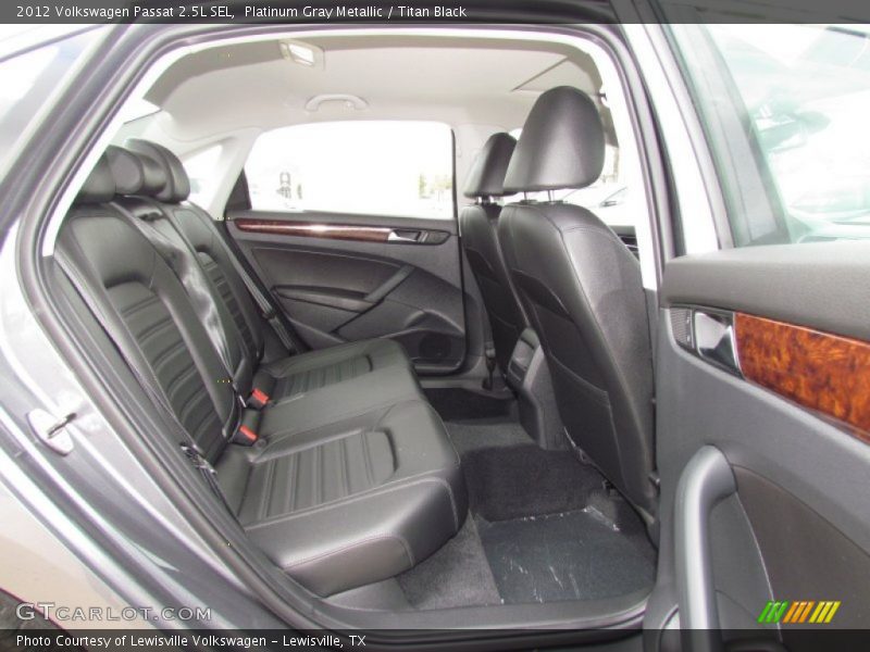 Platinum Gray Metallic / Titan Black 2012 Volkswagen Passat 2.5L SEL