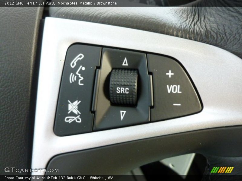 Mocha Steel Metallic / Brownstone 2012 GMC Terrain SLT AWD