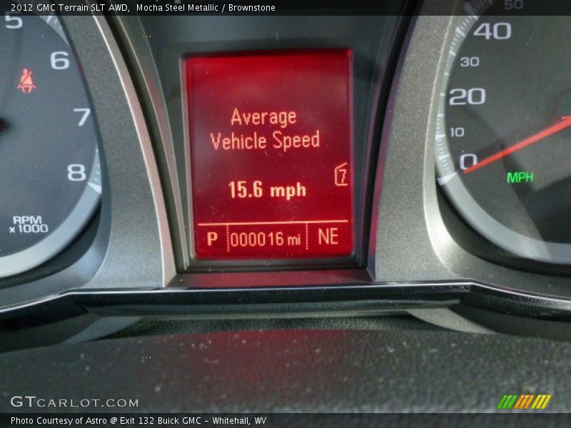 Mocha Steel Metallic / Brownstone 2012 GMC Terrain SLT AWD