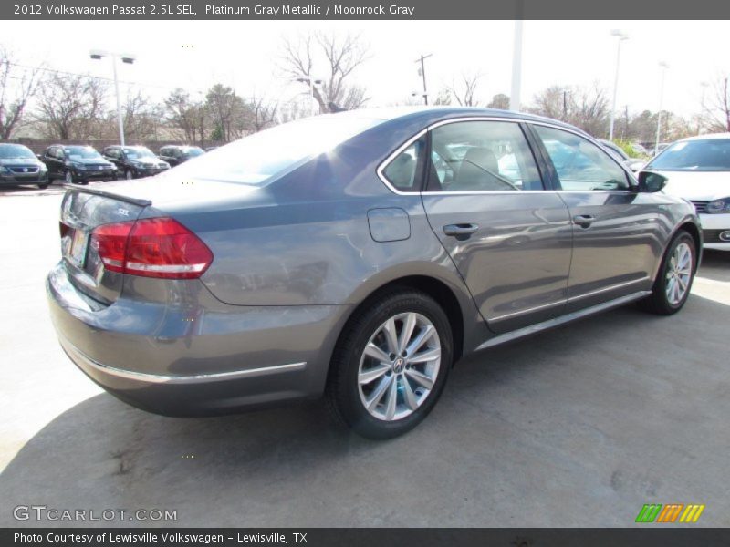 Platinum Gray Metallic / Moonrock Gray 2012 Volkswagen Passat 2.5L SEL