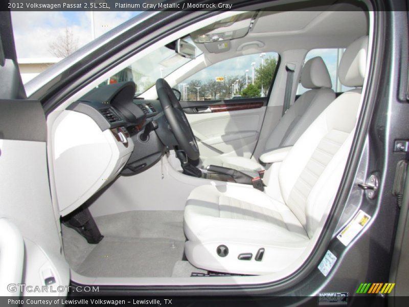 Platinum Gray Metallic / Moonrock Gray 2012 Volkswagen Passat 2.5L SEL