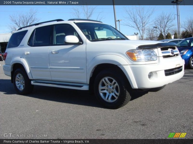 Natural White / Taupe 2006 Toyota Sequoia Limited