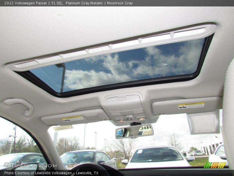 Platinum Gray Metallic / Moonrock Gray 2012 Volkswagen Passat 2.5L SEL