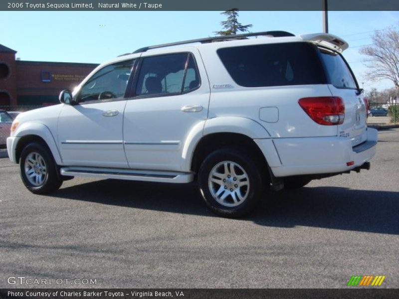 Natural White / Taupe 2006 Toyota Sequoia Limited