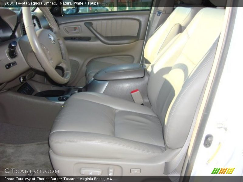 Natural White / Taupe 2006 Toyota Sequoia Limited