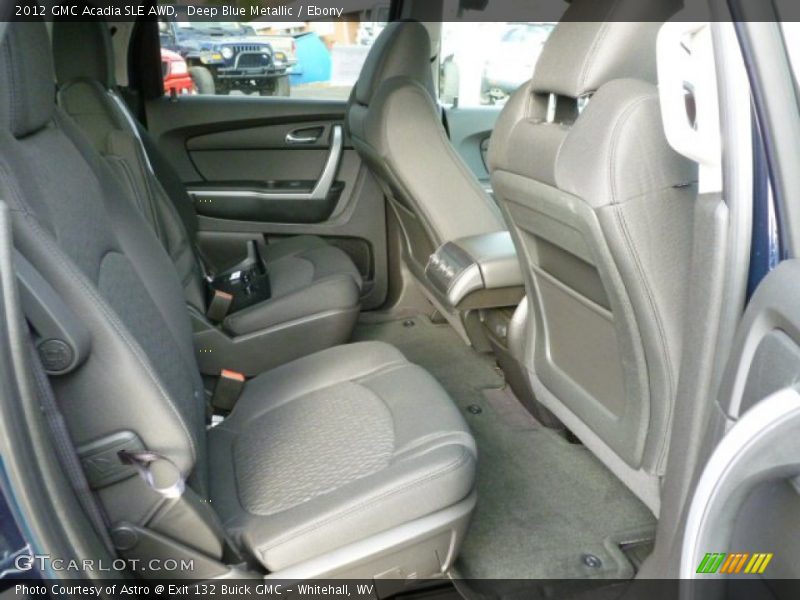 Deep Blue Metallic / Ebony 2012 GMC Acadia SLE AWD