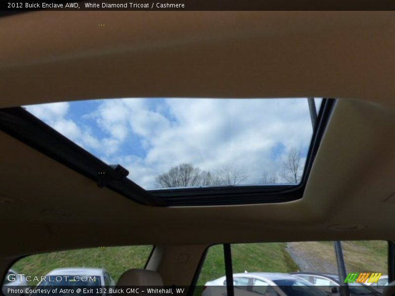 White Diamond Tricoat / Cashmere 2012 Buick Enclave AWD