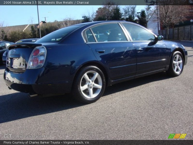 Majestic Blue Metallic / Charcoal 2006 Nissan Altima 3.5 SE