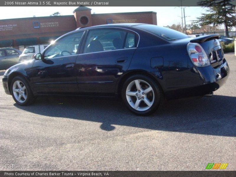 Majestic Blue Metallic / Charcoal 2006 Nissan Altima 3.5 SE