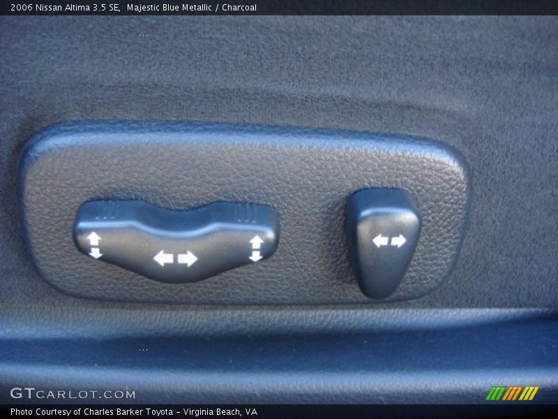 Majestic Blue Metallic / Charcoal 2006 Nissan Altima 3.5 SE