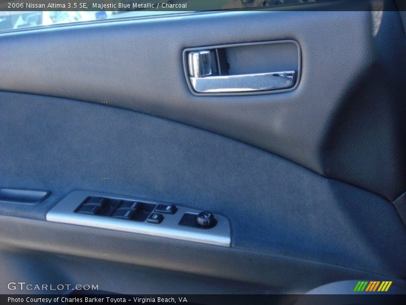 Majestic Blue Metallic / Charcoal 2006 Nissan Altima 3.5 SE