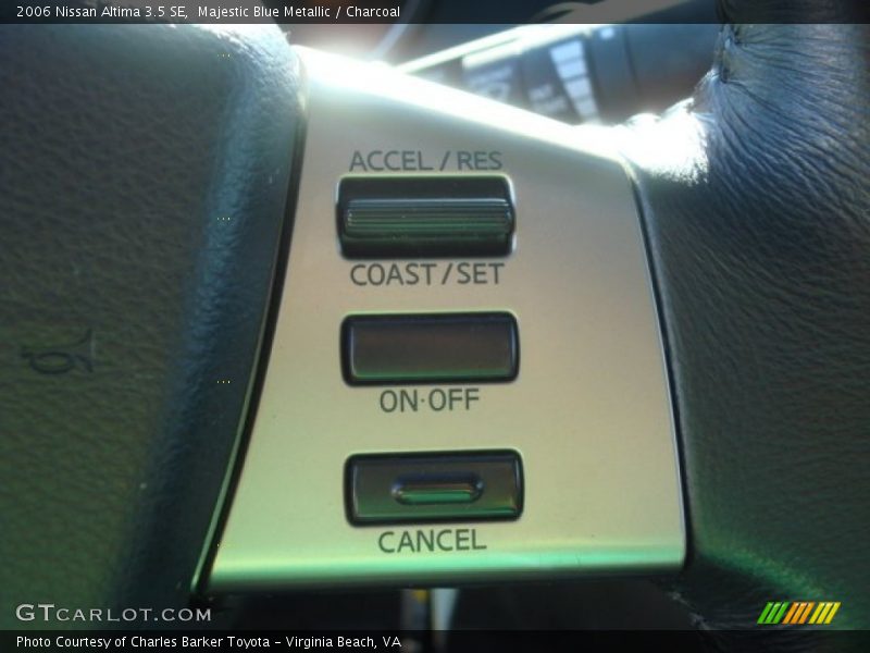 Majestic Blue Metallic / Charcoal 2006 Nissan Altima 3.5 SE