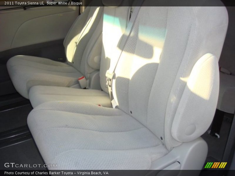 Super White / Bisque 2011 Toyota Sienna LE