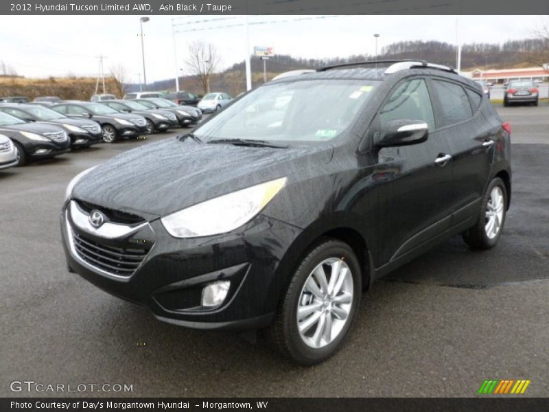 Ash Black / Taupe 2012 Hyundai Tucson Limited AWD