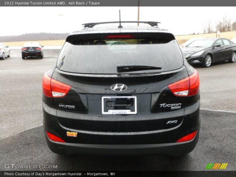 Ash Black / Taupe 2012 Hyundai Tucson Limited AWD