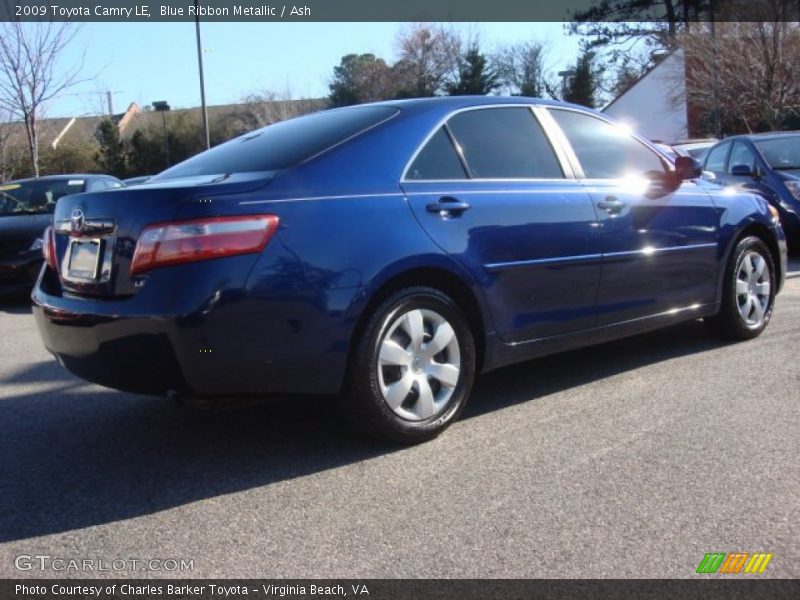 Blue Ribbon Metallic / Ash 2009 Toyota Camry LE