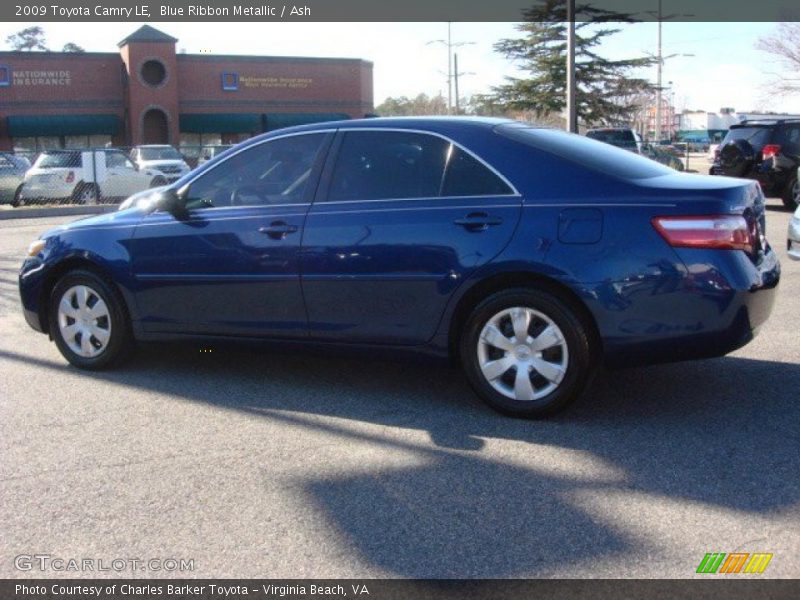 Blue Ribbon Metallic / Ash 2009 Toyota Camry LE
