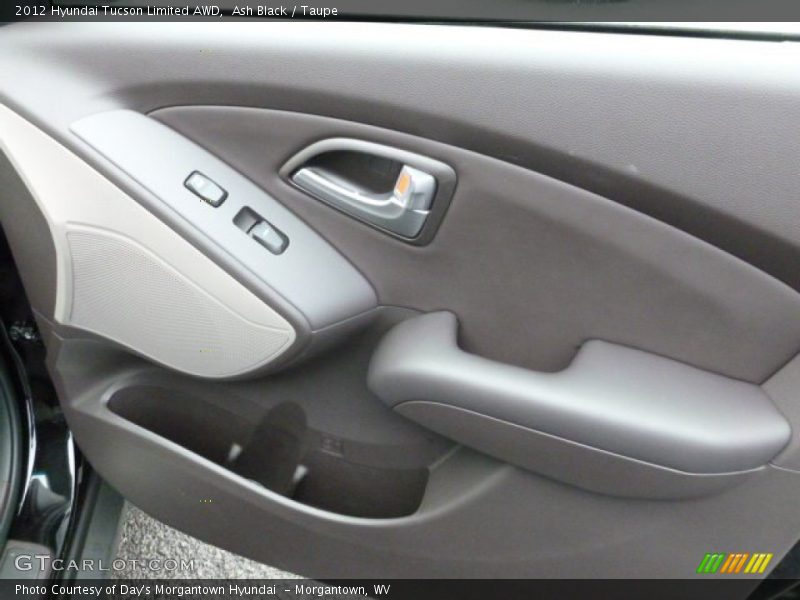 Ash Black / Taupe 2012 Hyundai Tucson Limited AWD