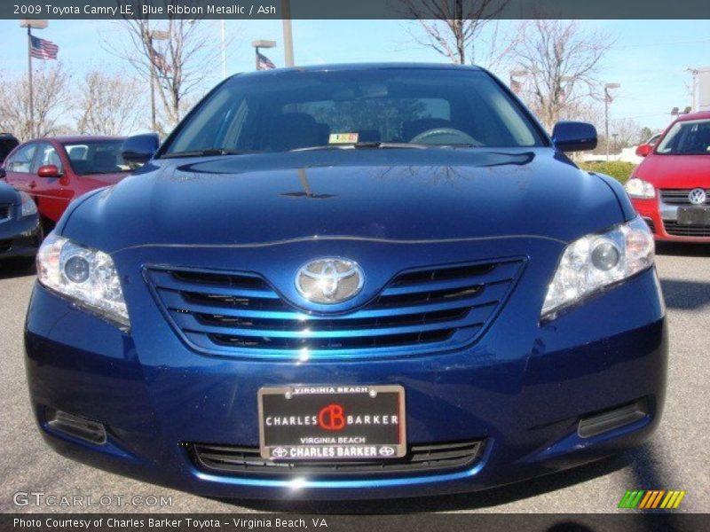 Blue Ribbon Metallic / Ash 2009 Toyota Camry LE