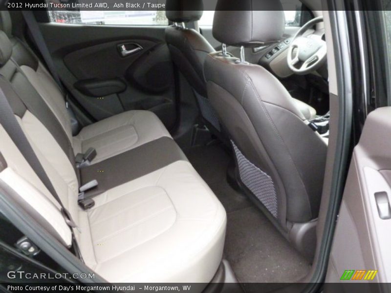 Ash Black / Taupe 2012 Hyundai Tucson Limited AWD