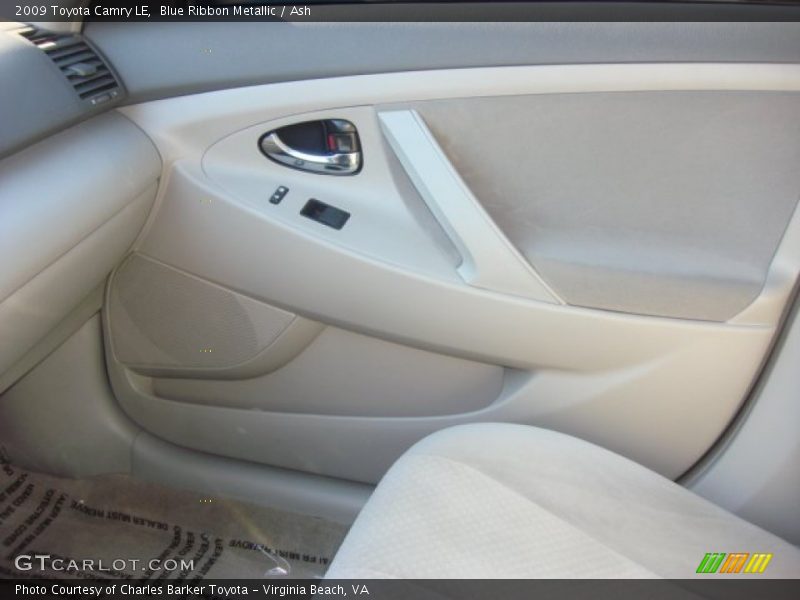Blue Ribbon Metallic / Ash 2009 Toyota Camry LE