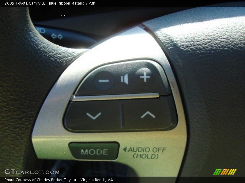 Blue Ribbon Metallic / Ash 2009 Toyota Camry LE