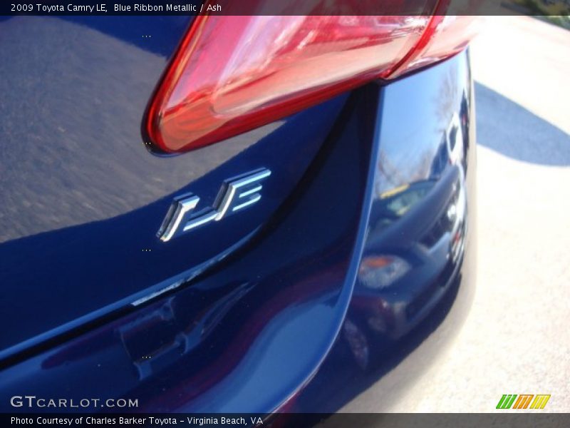 Blue Ribbon Metallic / Ash 2009 Toyota Camry LE