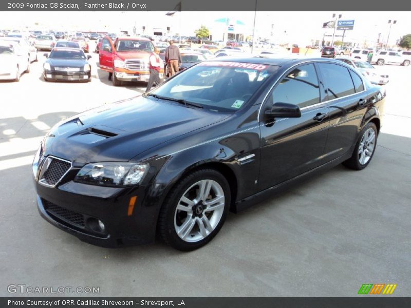 Panther Black / Onyx 2009 Pontiac G8 Sedan