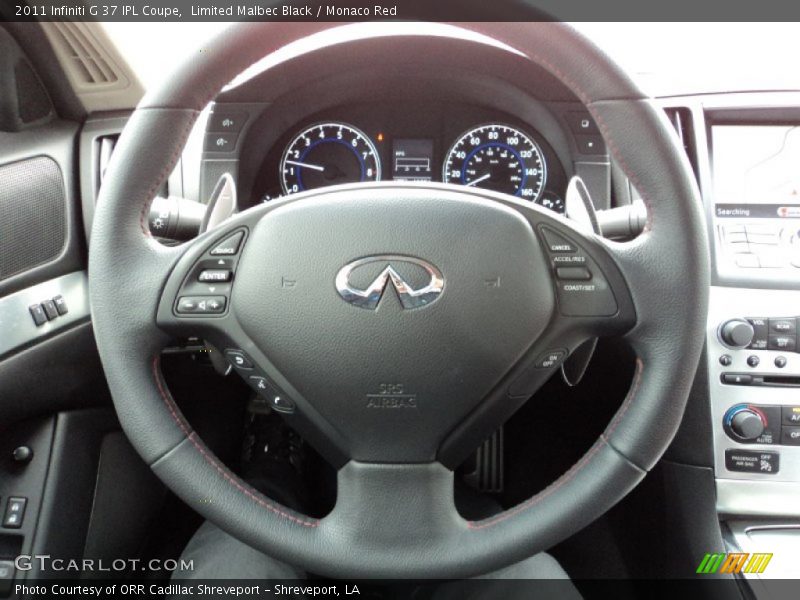  2011 G 37 IPL Coupe Steering Wheel