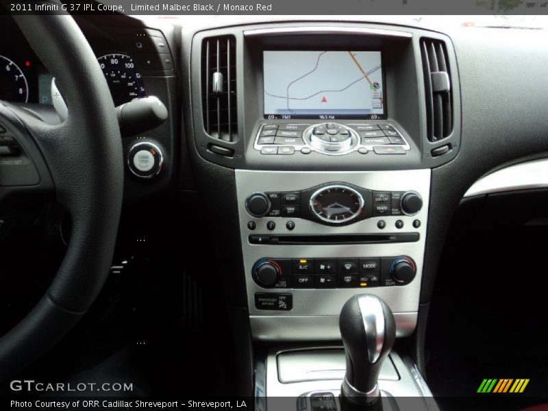 Navigation of 2011 G 37 IPL Coupe