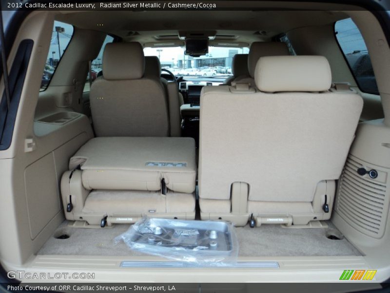 Radiant Silver Metallic / Cashmere/Cocoa 2012 Cadillac Escalade Luxury