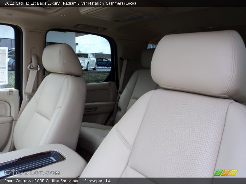 Radiant Silver Metallic / Cashmere/Cocoa 2012 Cadillac Escalade Luxury