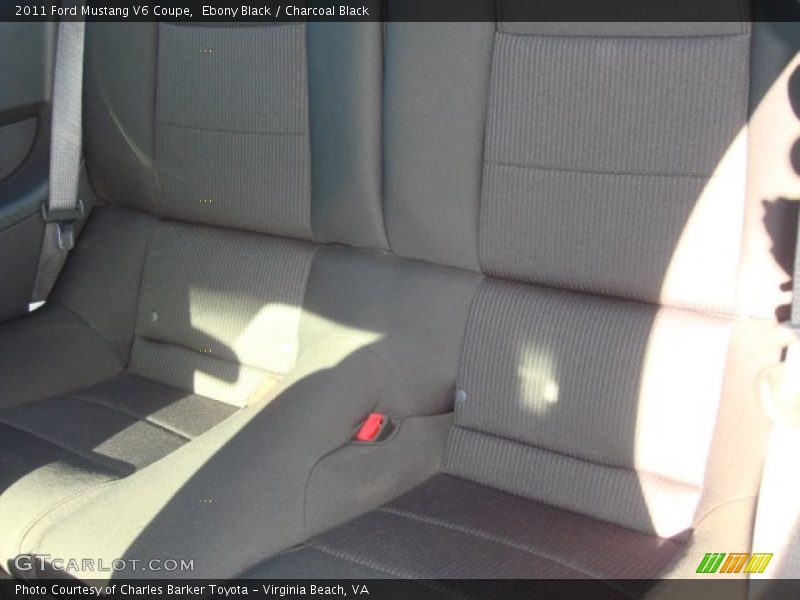 Ebony Black / Charcoal Black 2011 Ford Mustang V6 Coupe