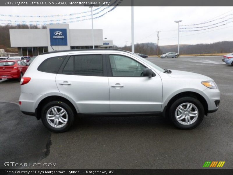 2012 Santa Fe GLS V6 AWD Moonstone Silver