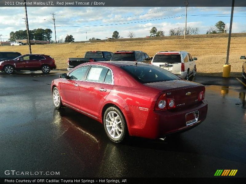 Red Jewel Tintcoat / Ebony 2011 Chevrolet Malibu LTZ