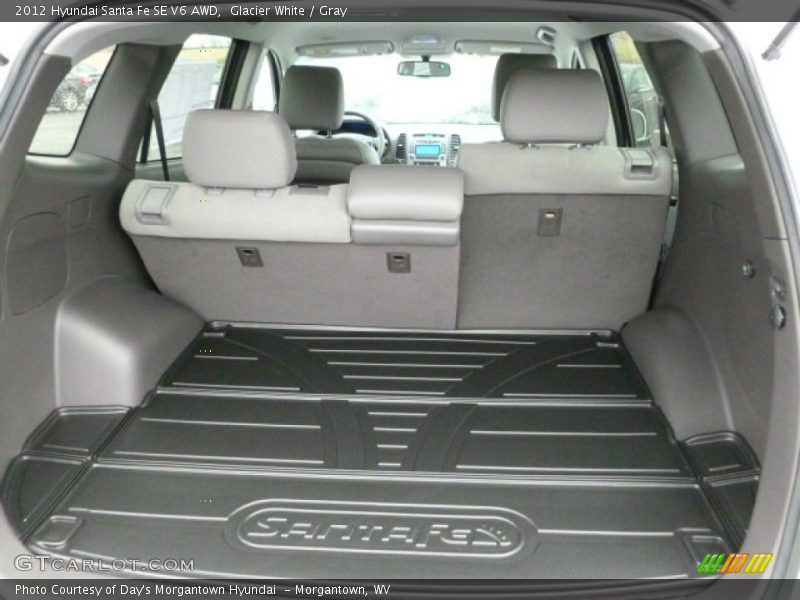  2012 Santa Fe SE V6 AWD Trunk