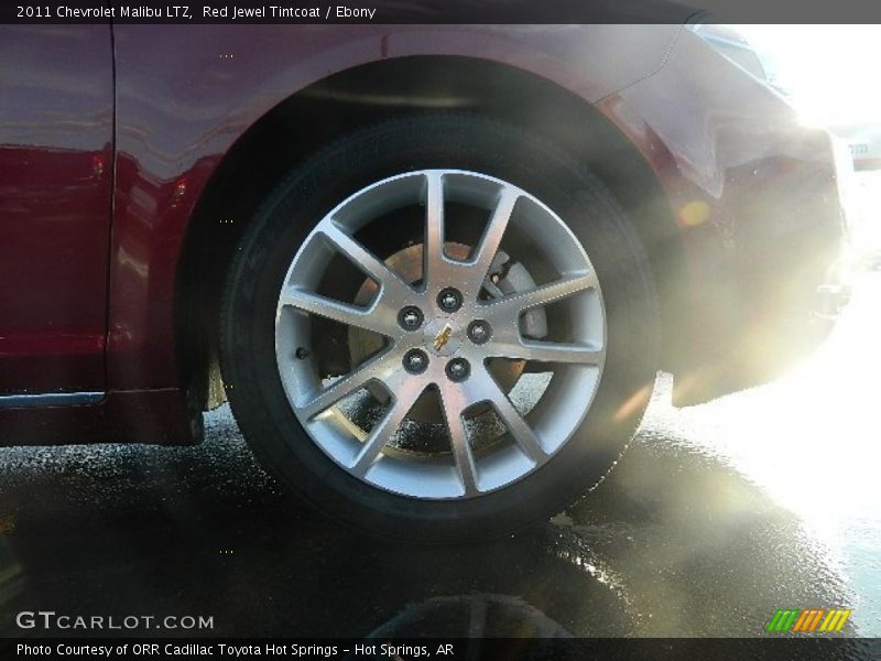 Red Jewel Tintcoat / Ebony 2011 Chevrolet Malibu LTZ