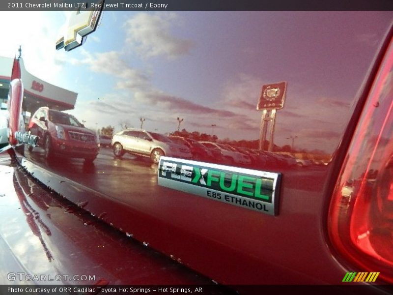 Red Jewel Tintcoat / Ebony 2011 Chevrolet Malibu LTZ