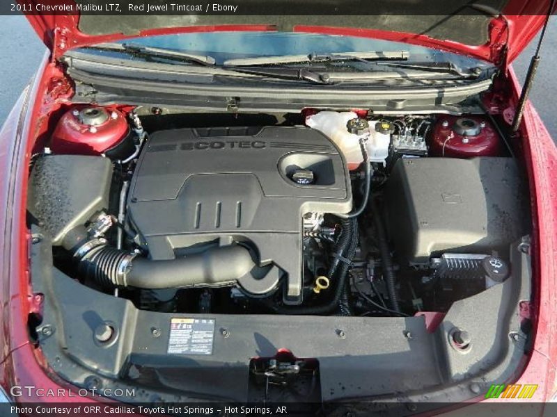 Red Jewel Tintcoat / Ebony 2011 Chevrolet Malibu LTZ