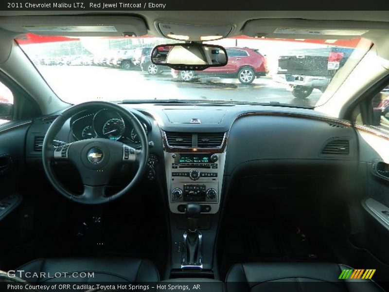 Red Jewel Tintcoat / Ebony 2011 Chevrolet Malibu LTZ