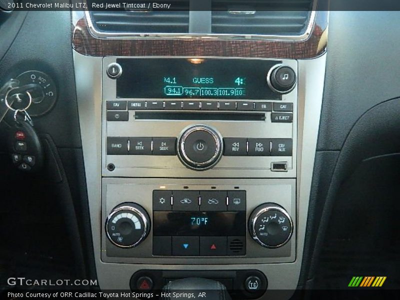 Red Jewel Tintcoat / Ebony 2011 Chevrolet Malibu LTZ